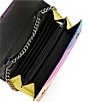 Color:Multi - Image 4 - Kensington Metallic Rainbow Wallet Crossbody Bag