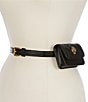 Color:Black Antique Brass - Image 2 - 0.8#double; Kensington Quilted Pouch Belt Bag