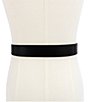 Kurt Geiger London 1.18#double; Rhinestoned Eagle Motif Buckle Leather Belt - Image 2
