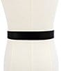 Kurt Geiger London 1.18#double; Rhinestoned Eagle Motif Buckle Leather Belt - Image 2