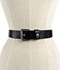 Color:Black - Image 4 - 1.18#double; Kensington Leather Belt