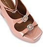Kurt Geiger London Buckle Patent Leather Platform Block Heel Sandals - Image 3