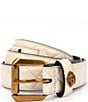 Color:Bone - Image 1 - 30mm Hip Belt With Mirco Quilting