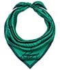 Kurt Geiger London Animal Print Silk Square Scarf - Image 1