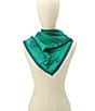 Kurt Geiger London Animal Print Silk Square Scarf - Image 5