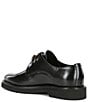 Color:Black - Image 3 - Men's Bank Derby Leather Dress Shoes