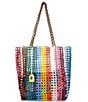 Kurt Geiger London Beaded Kensington Shopper Tote Bag, Color:Multi - Image 1