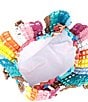 Kurt Geiger London Beaded Kensington Shopper Tote Bag, Color:Multi - Image 3