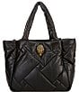 Kurt Geiger London Kensington Shopper Puff Tote Bag, Color:Black - Image 1