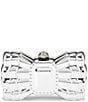 Kurt Geiger London Bow Novelty Clutch, Color:Silver - Image 1