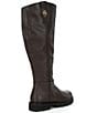 Color:Brown - Image 2 - Carnaby Eagle Head Leather Lug Sole Tall Riding Boots