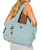 Kurt Geiger London Celia Canvas Tote Shoulder Bag - Image 6