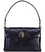Kurt Geiger London Celia Crinkle Leather Overstich Quilted Shoulder Bag - Image 1