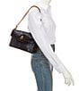 Kurt Geiger London Celia Crinkle Leather Overstich Quilted Shoulder Bag - Image 4