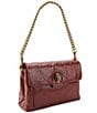 Kurt Geiger London Celia Crinkle Leather Overstich Quilted Shoulder Bag - Image 4