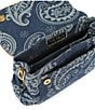 Kurt Geiger London Celia Denim Paisley Shoulder Bag - Image 3