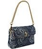 Kurt Geiger London Celia Denim Paisley Shoulder Bag - Image 4