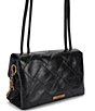Kurt Geiger London Celia Quilted Flap Leather Shoulder Bag - Image 2