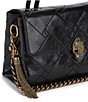 Kurt Geiger London Celia Quilted Flap Leather Shoulder Bag - Image 4