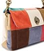 Kurt Geiger London Celia Suede Patchwork Shoulder Bag - Image 4