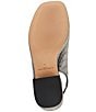 Kurt Geiger London Chelsea Crocodile Embossed Leather Closed Ankle Strap Platform Pumps - Image 6