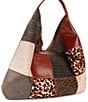 Kurt Geiger London Chelsea Large Animal Patchwork Slouch Hobo Shoulder Bag - Image 2