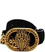Kurt Geiger London Chelsea Leather Chain Belt - Image 1