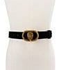 Kurt Geiger London Chelsea Leather Chain Belt - Image 5
