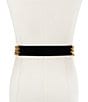 Kurt Geiger London Chelsea Leather Chain Belt - Image 6