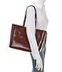 Kurt Geiger London Chelsea Shopper Tote Bag, Color:Wine - Image 4