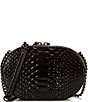 Kurt Geiger London Chelsea Snake Print Small Camera Crossbody Bag, Color:Black - Image 2