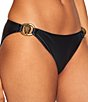 Kurt Geiger London Chelsea Solid Moderate Coverage Hipster Swim Bottom - Image 3
