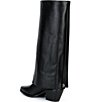 Kurt Geiger London Chiltern Folded Leather Tall Boots - Image 4