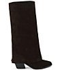 Kurt Geiger London Chiltern Folded Suede Boots - Image 1