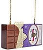 Kurt Geiger London Chocolate Box Clutch, Color:Purple - Image 3