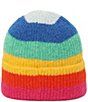 Kurt Geiger London Colorblock Rainbow Beanie - Image 2