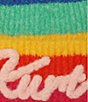 Kurt Geiger London Colorblock Rainbow Beanie - Image 4