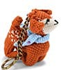 Kurt Geiger London Crochet Deer Bag Charm Keychain - Image 2