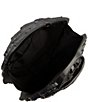Color:Black - Image 3 - Crystal Eagle Head Clutch Crossbody Bag