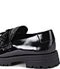 Kurt Geiger London Crystal Embellished Bow Leather Loafers - Image 6