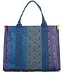 Kurt Geiger London Denim Small Southbank Tote Bag, Color:Denim - Image 2