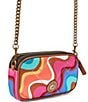 Kurt Geiger London Double Zip Kensington Camera Crossbody Bag, Color:Rainbow Multi - Image 2
