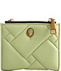 Kurt Geiger London Drench Mini Puff Wallet, Color:Khaki - Image 1