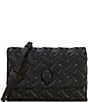 Color:Black - Image 1 - Drench Quilted Duet Crossbody Bag