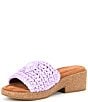 Color:Lilac - Image 4 - Eagle Crochet Cork Slide Sandals