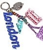 Kurt Geiger London Eagle Mix Keyring Bag Charm, Color:Blue Multi - Image 2