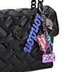 Kurt Geiger London Eagle Mix Keyring Bag Charm, Color:Blue Multi - Image 4
