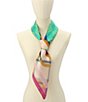 Kurt Geiger London Eagle Toss Silk Square Scarf - Image 6