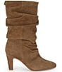 Kurt Geiger London Elizabeth Slouch Suede Mid Knee Boots - Image 1