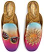 Kurt Geiger London Embroidered Sunset Ombre Flat Mules - Image 1